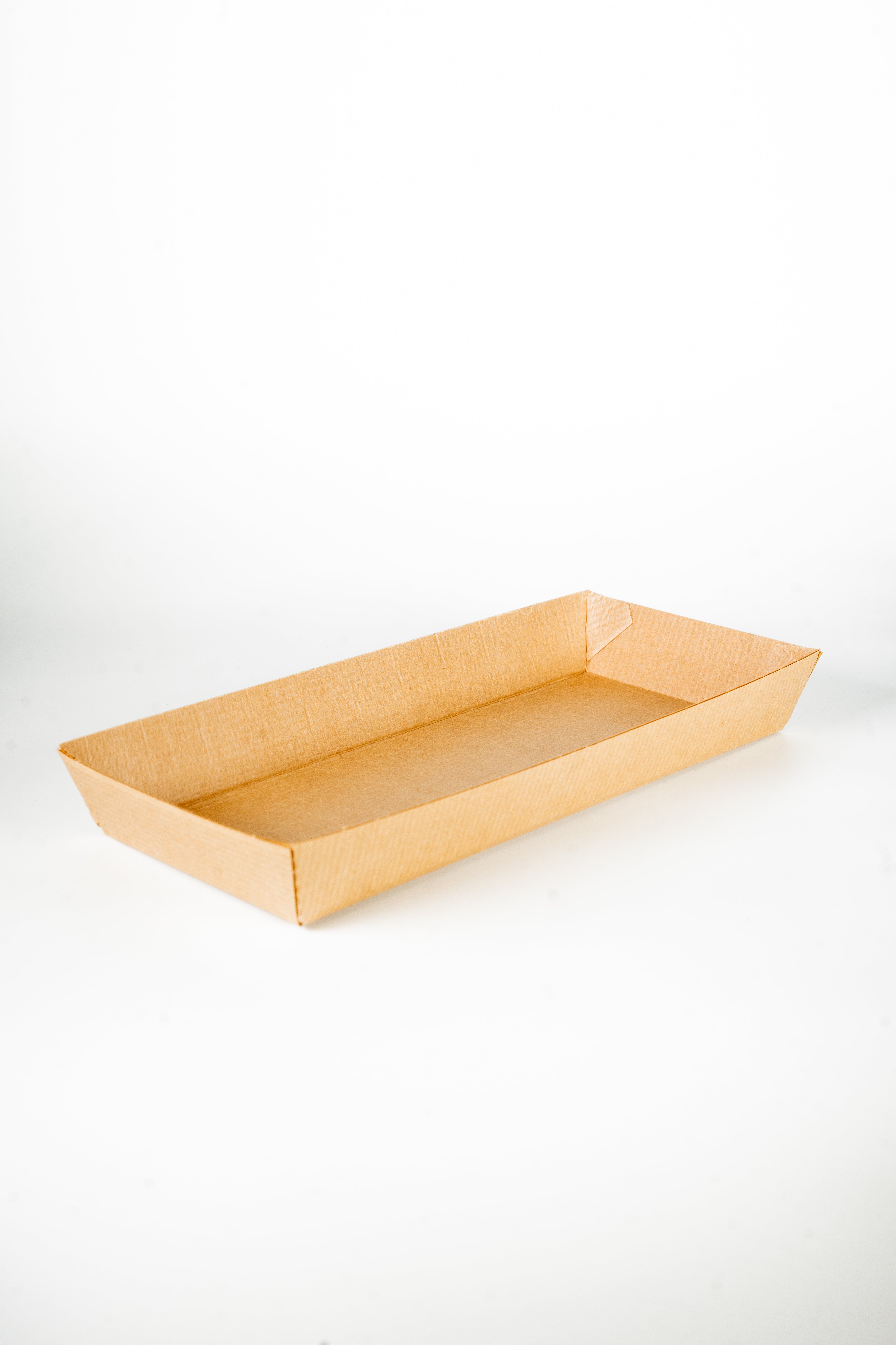 Barquette 4cc kraft brun neutre 205 x 85 x 28 mm (BCCE205/85/28)
